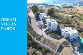 Dream Villas Paros 1 ολόκληρος χώρος με πισίνα